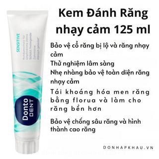 Kem Đánh Răng Dontodent Nội Địa Đức 125ml