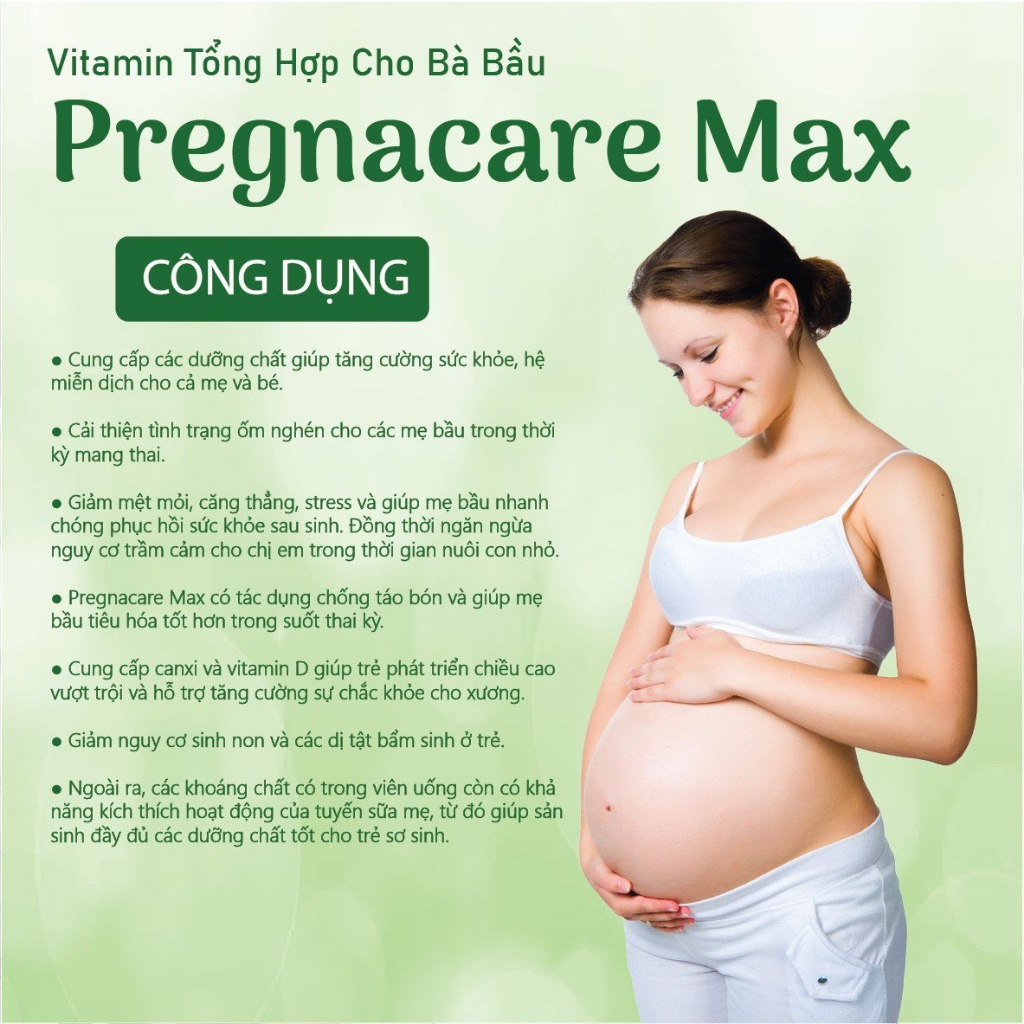 Vitamin tổng hợp bầu Pregnacare Max Vitabiotics 84 viên bổ sung vitamin, acid folic và DHA cho bà bầu của Anh