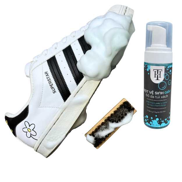 Bọt vệ sinh giày da túi xách làm hoàn hoàn từ tự nhiên