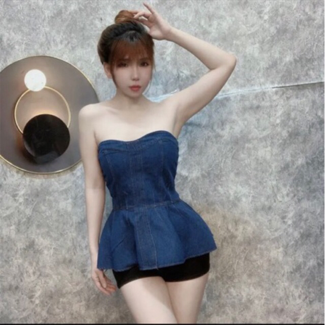 đầm jeans cup siêu xinh