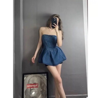 đầm jeans cup siêu xinh