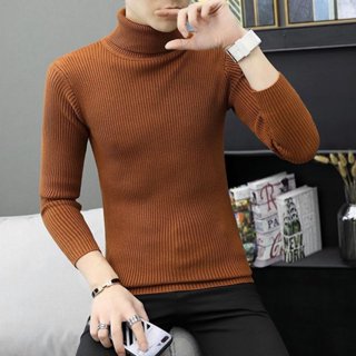 Áo len cổ lọ nam Hàn Quốc ABABA Ôm body Len tăm Quảng Châu mềm mịn đẹp ABABA loketam-200