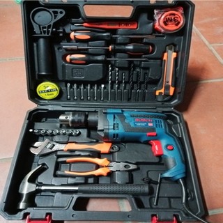 Máy khoan BOSCH 16 RE _ 13 ly , Bộ máy khoan bosch + kèm phụ kiện