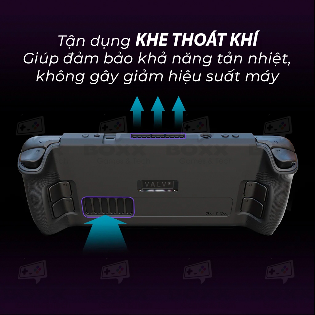 Ốp lưng GripCase SD cho Steam Deck chính hãng Skull & Co
