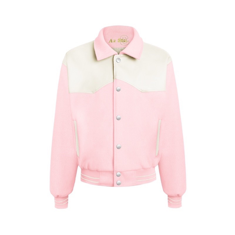Aa stu áo nỉ phối da mới mặc 1l size M