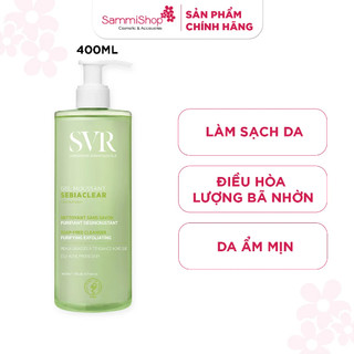 SVR Sữa rửa mặt Sebiaclear Gel Moussant