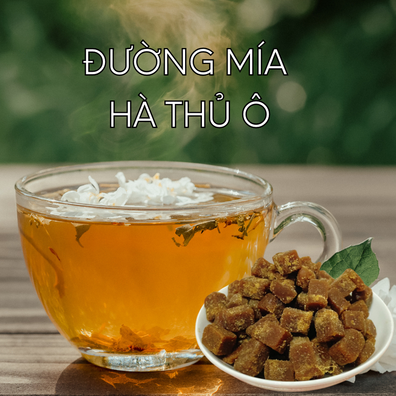 Đường Mía Hà Thủ Ô Combo 5kg Tặng 0.5kg Hút Chân Không Đựng Túi Zip