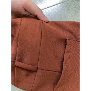 (Thanh lý đồ cá nhân) Đầm thun ôm phối nút