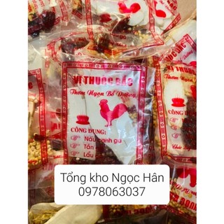 Gói gia vị thuốc bắc , gia vị hầm gà