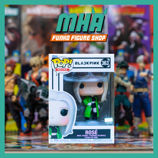 Chính hãng funko pop rocks - blackpink "mv shut down" mô hình rosé 363