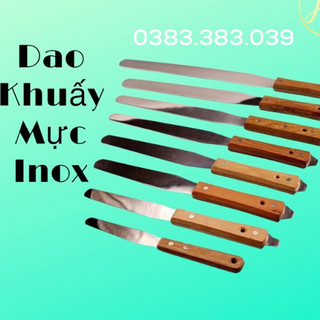 Dao khuấy mực in lụa, cọ khuấy mực