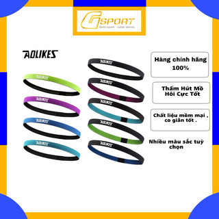 Băng đô thể thao headband aolikes a-2101 chính hãng - băng trán thể thao - băng đô cản mồ hôi