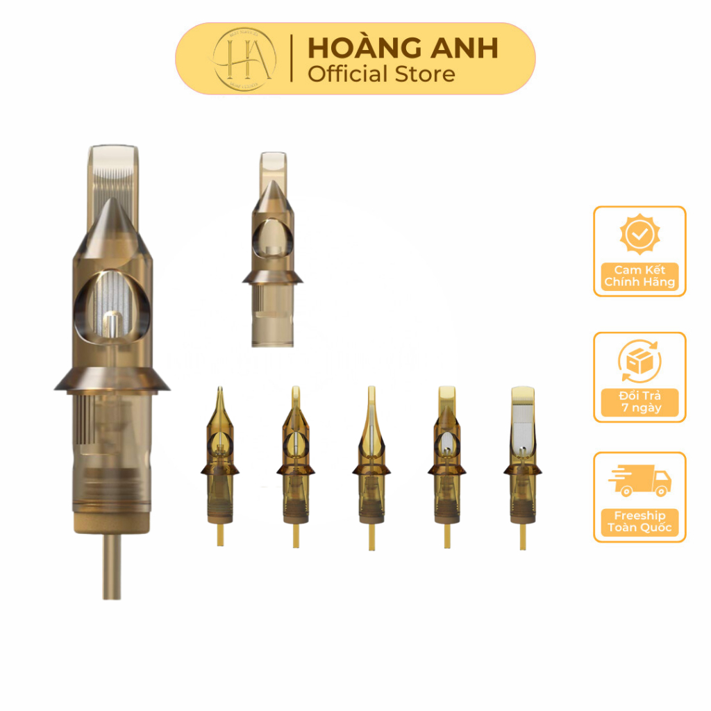 Kim Pen kwadron nâu (Hộp 20 Kim) Dcpxhoanganh
