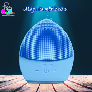 Máy rửa mặt massage da BEBU Silicon Cao cấp làm da sạch sâu