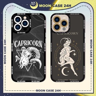 Ốp lưng iphone cạnh vuông Moon Case Cung hoàng đạo Ma Kết 7/7plus/8/8plus/x/xs/11/12/13/14pro/max/plus/promax