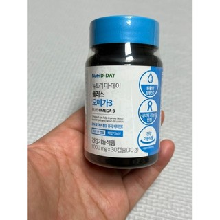 [Date T8/2025] Viên Uống NUTRI D-DAY Plus Omega-3 (Lọ 30 viên)