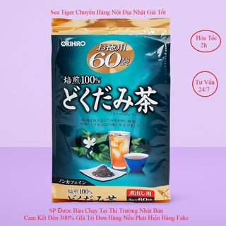 Trà diếp cá ,  Orihiro Nhật Bản (loại 60 gói) date 2025