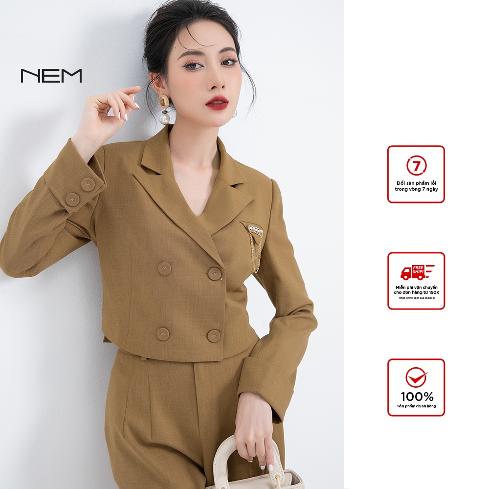 Áo vest thiết kế cao cấp NEM Fashion 06532 giá tốt