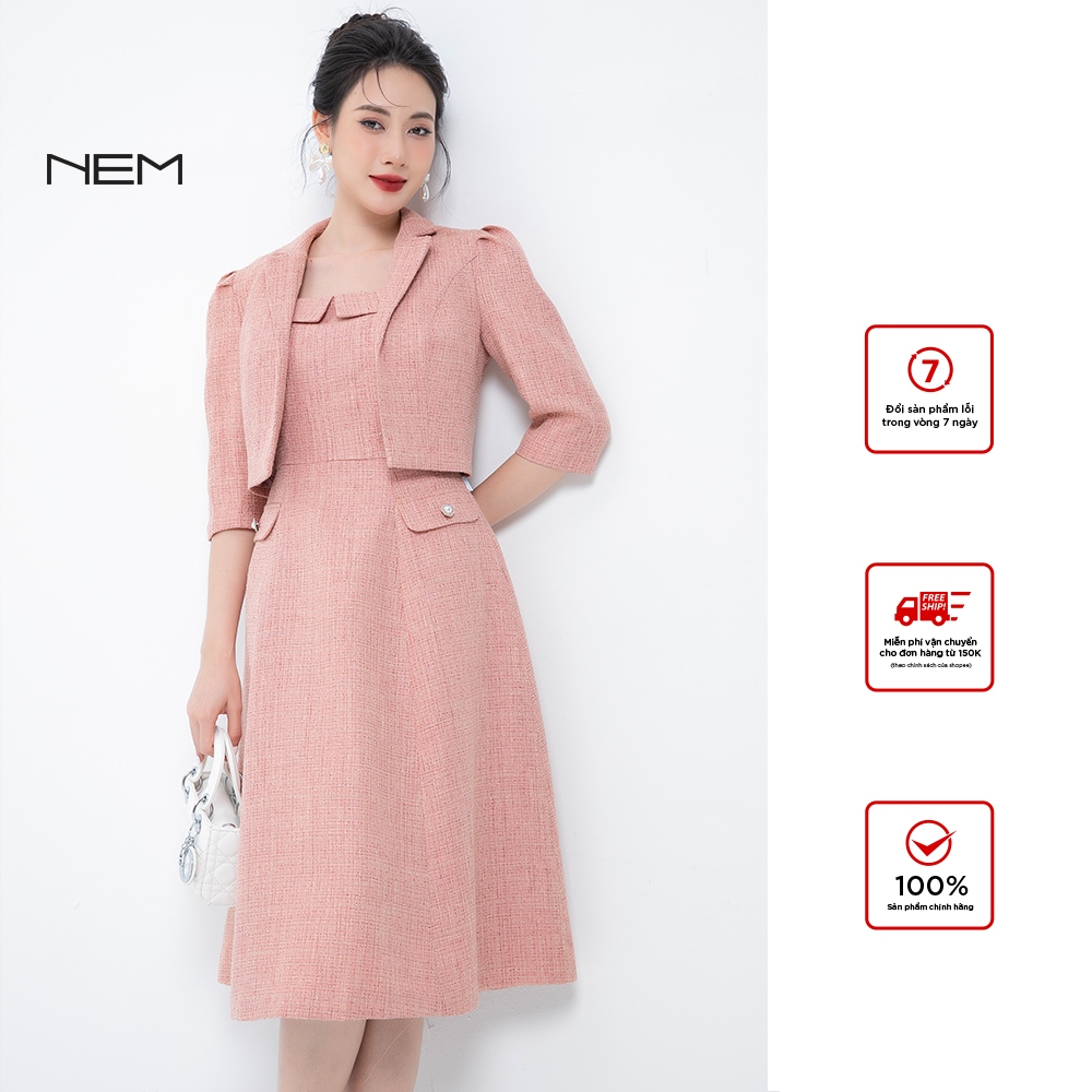 Áo nữ công sở thiết kế cao cấp NEM Fashion 09582 giá tốt