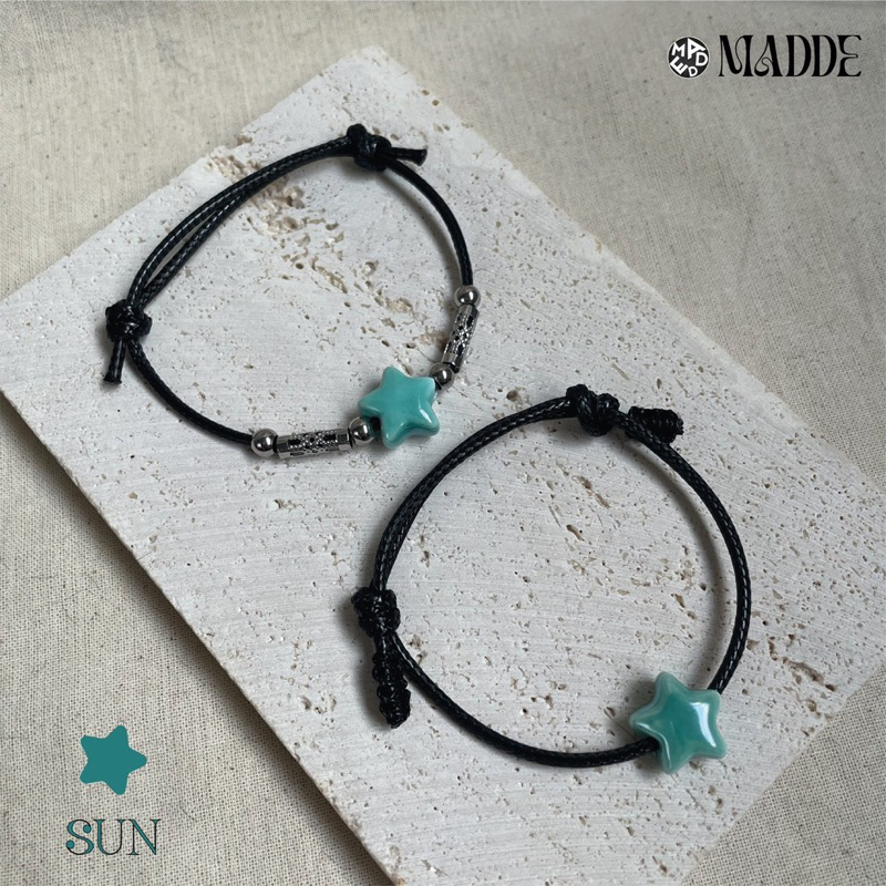 Vòng tay Sao Gốm Madde / Sao ước nguyện / Vòng tay đôi/ Vòng tay tình bạn