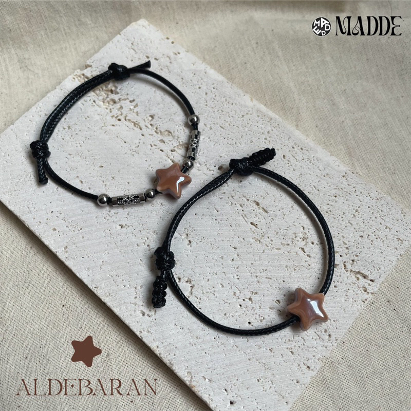 Vòng tay Sao Gốm Madde / Sao ước nguyện / Vòng tay đôi/ Vòng tay tình bạn