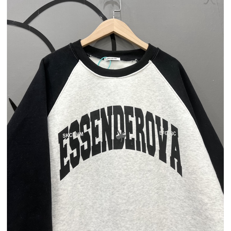 Áo sweater nỉ tàu l1 ESS