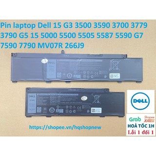 ⚡️ Pin laptop Dell 15 G3 3500 3590 3700 3779 3790 G5 15 5000 5500 5505 5587 5590 G7 7590 7790 MV07R 266J9