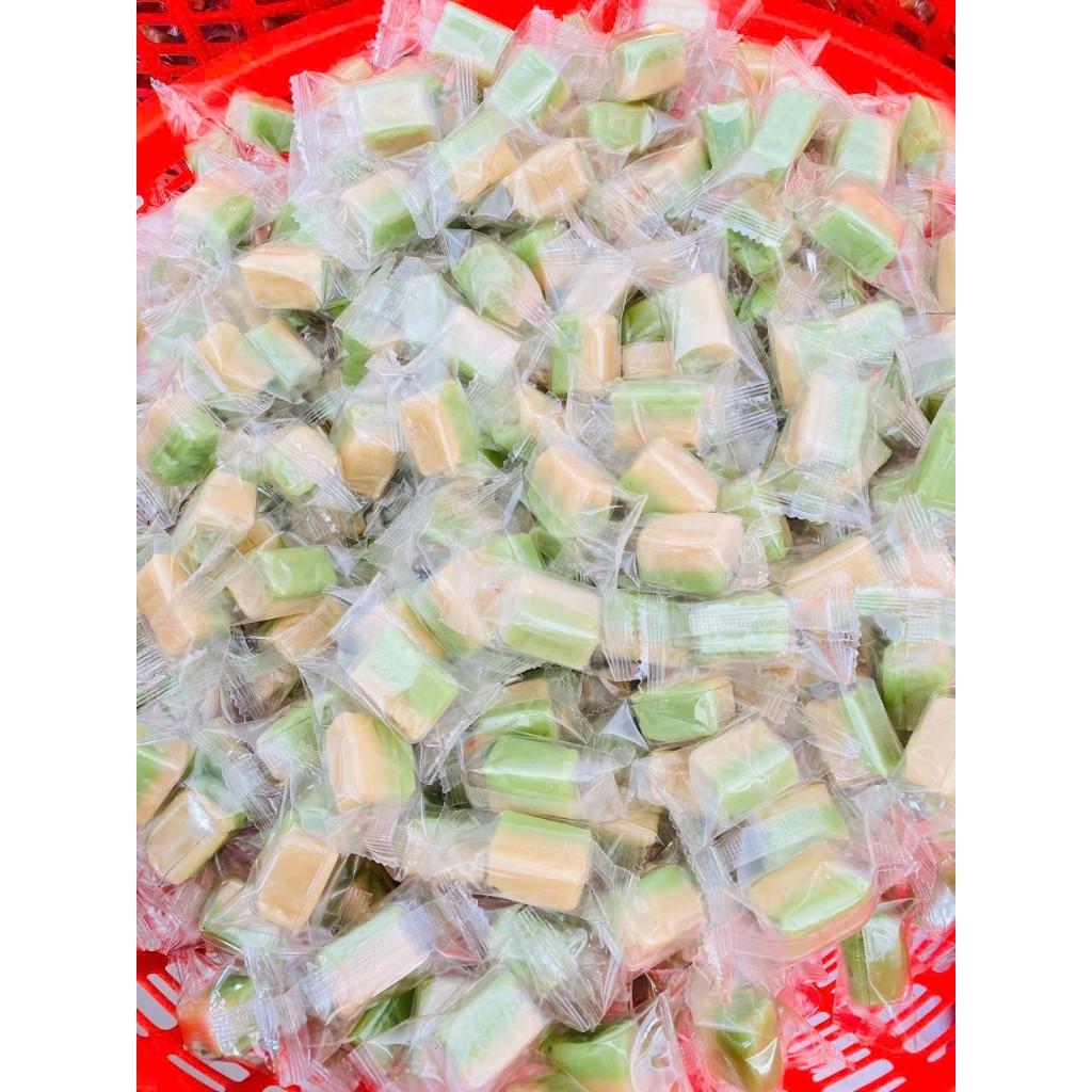 Kẹo dừa không đường ngũ vị 250g- đặc sản Bến Tre - Bánh kẹo Tết