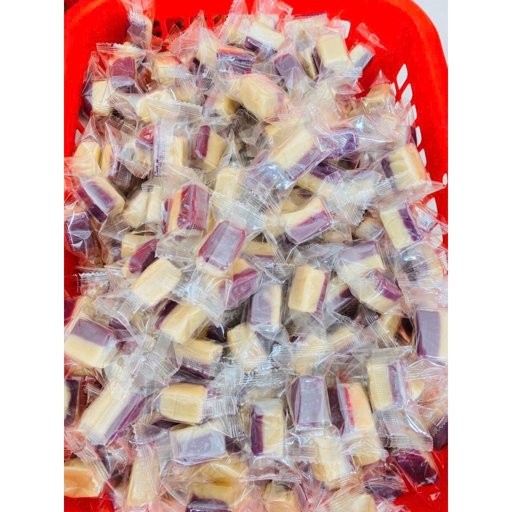 Kẹo dừa không đường ngũ vị 250g- đặc sản Bến Tre - Bánh kẹo Tết