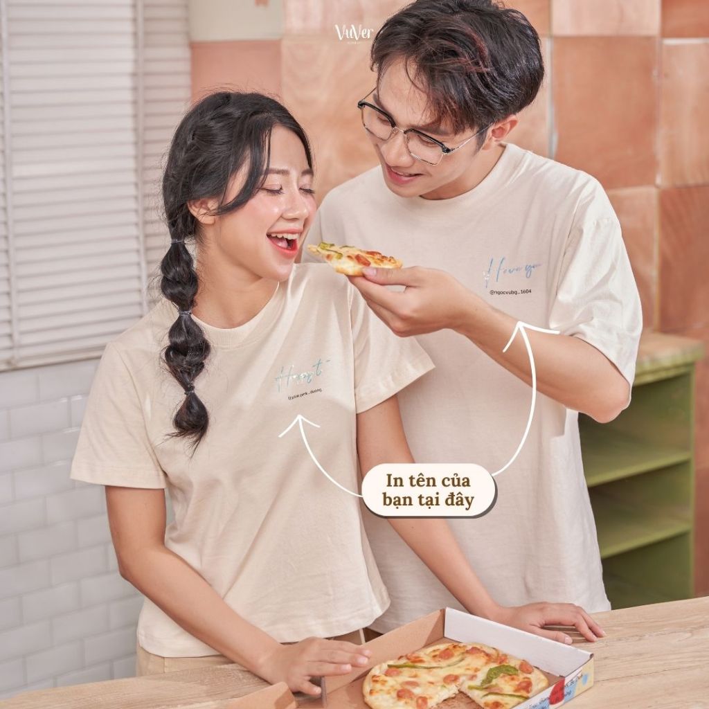 - IN TÊN BẠN - Áo baby tee/T-Shirt in chữ "Happy to" - Hình in Hologram đổi màu - vuver.vn