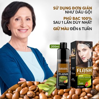 Dầu Gội Phủ Bạc Lavox 200ml