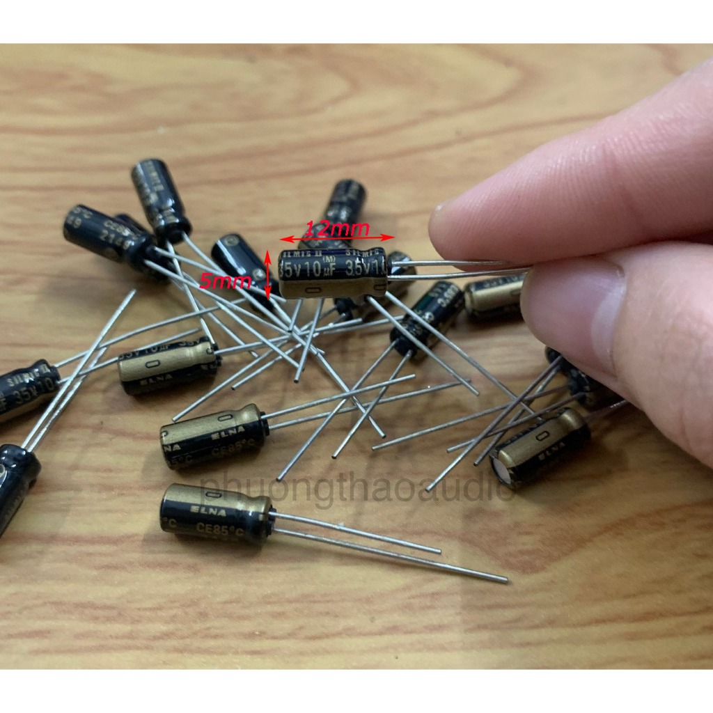 Tụ Elna Silmic II 10uf 35v chuyên dùng cho audio