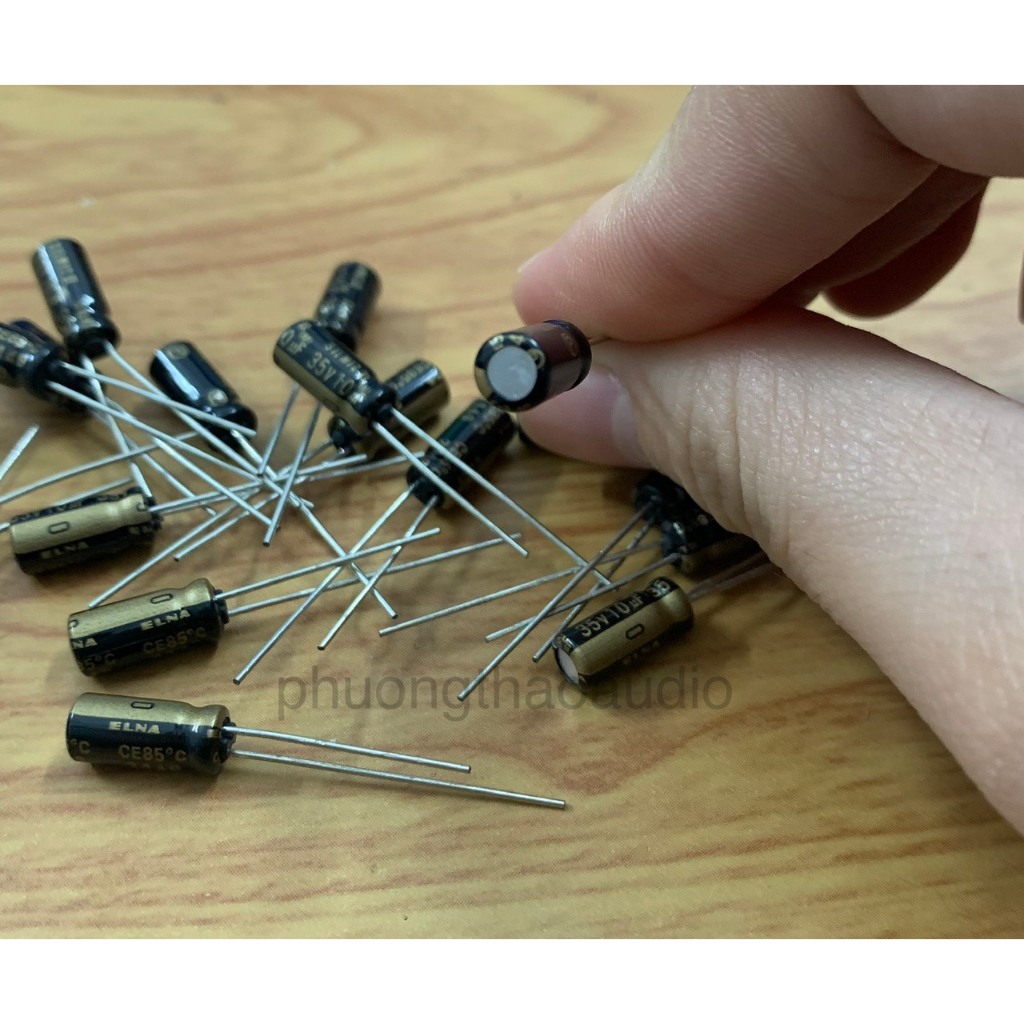 Tụ Elna Silmic II 10uf 35v chuyên dùng cho audio
