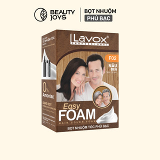 Bọt nhuộm phủ bạc lavox foam 50ml, đều màu lâu phai