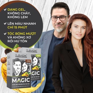 Nhuộm Tóc Phủ Bạc Lavox Magic 50ml