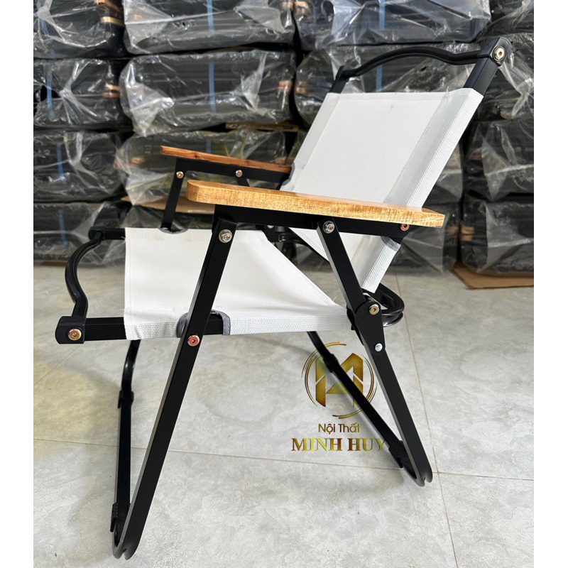 Ghế Camping Lưới Trắng , mẫu mới 2023