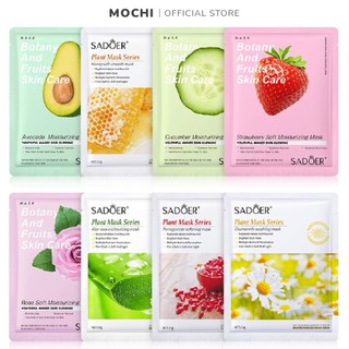 Mặt Nạ Giấy Dưỡng Da Trái Cây Trắng Da Giảm Mụn Cấp Ẩm Mask Đắp Mặt Vitamin Nội Địa Trung MOCHI SHOP