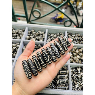 Dzi Tây Tạng hàng loại đẹp, charm mix vòng.