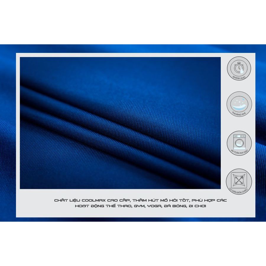Áo Thun Thể Thao Nam Ba Lỗ COOLMAX, Chất Thun Lạnh Co Giãn 4 Chiều 5 Màu