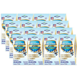 Combo 04 lốc sữa dinh dưỡng mc colos mộc châu milk