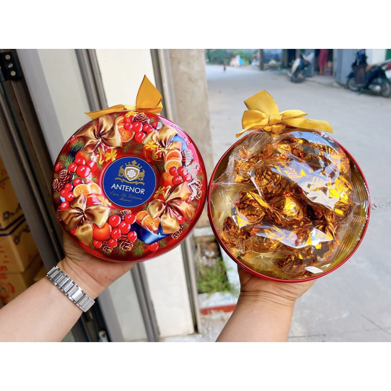 DATE 8/ 2024 Socola hộp thiết ANTENOR 108gr gói quà tết đẹp
