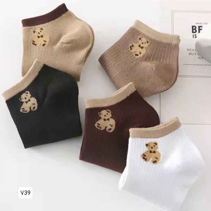 Combo 5  đôi tất viền cho mẹ