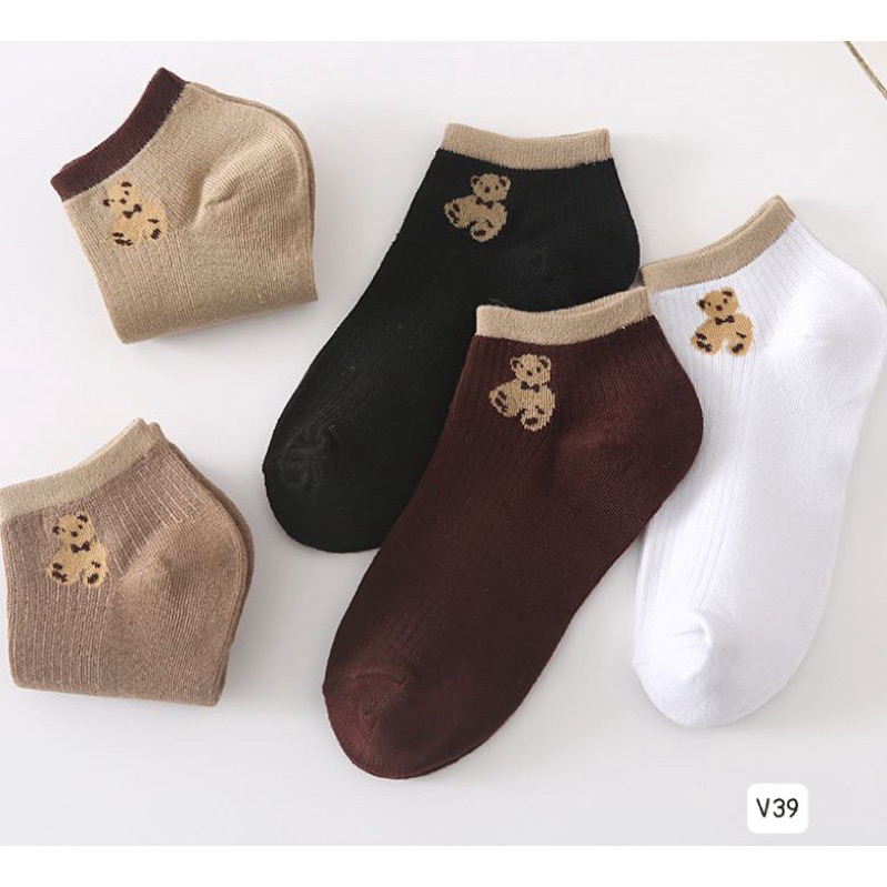 Combo 5  đôi tất viền cho mẹ