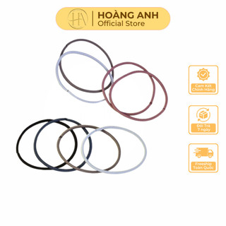 Thun Buộc Tóc Nữ Dây Buộc Tóc Làm Đẹp | Chun Buộc Tóc Dễ Thương Kèm Túi Zip | Phụ Kiện Spa