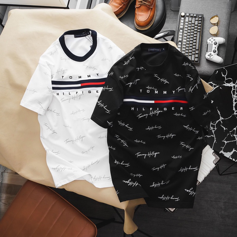 ÁO THUN IN CHỮ TOMMY