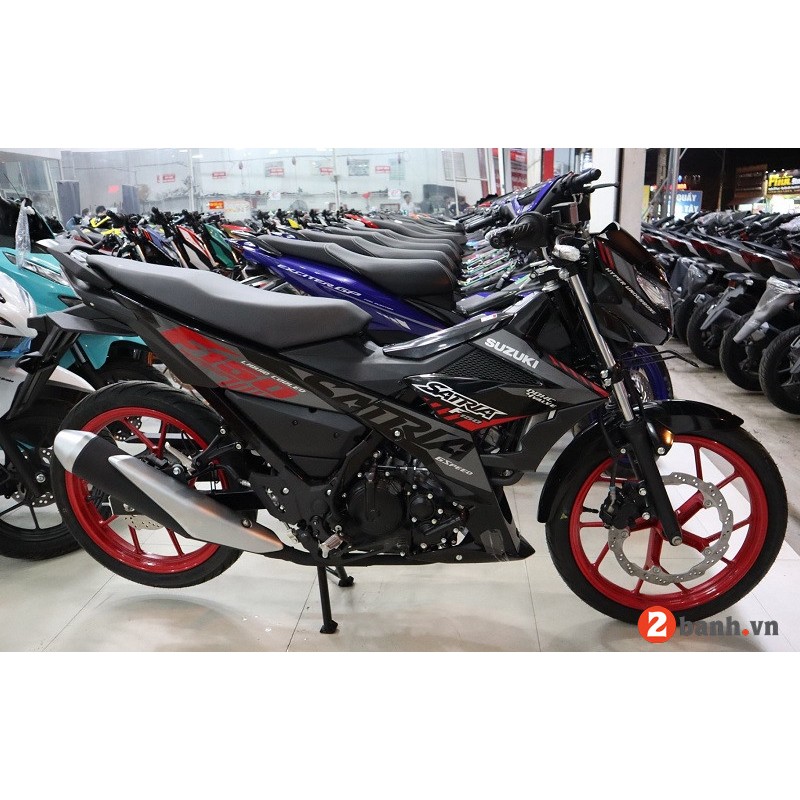 Tem Rời Satria mẫu zin 2021 màu đen đỏ xám trắng