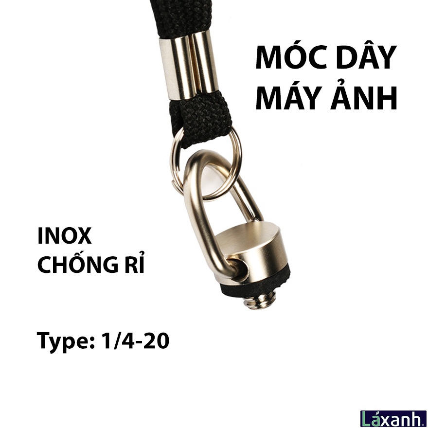 Ốc vít treo móc dây máy ảnh rig cage khung máy ảnh chuẩn ren 1/4 Quick Release Plate tripod gimbal D ring monopod tripod