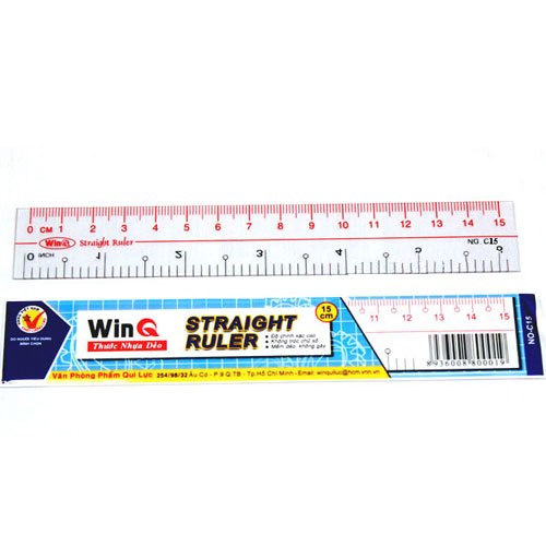 THƯỚC KẺ WINQ 15cm