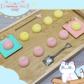 Squishy mini bánh bao chất bơ mềm chậm tăng