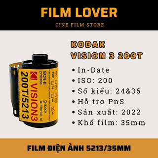Film điện ảnh indate Kodak Vision 3 200T 5213_mã 400